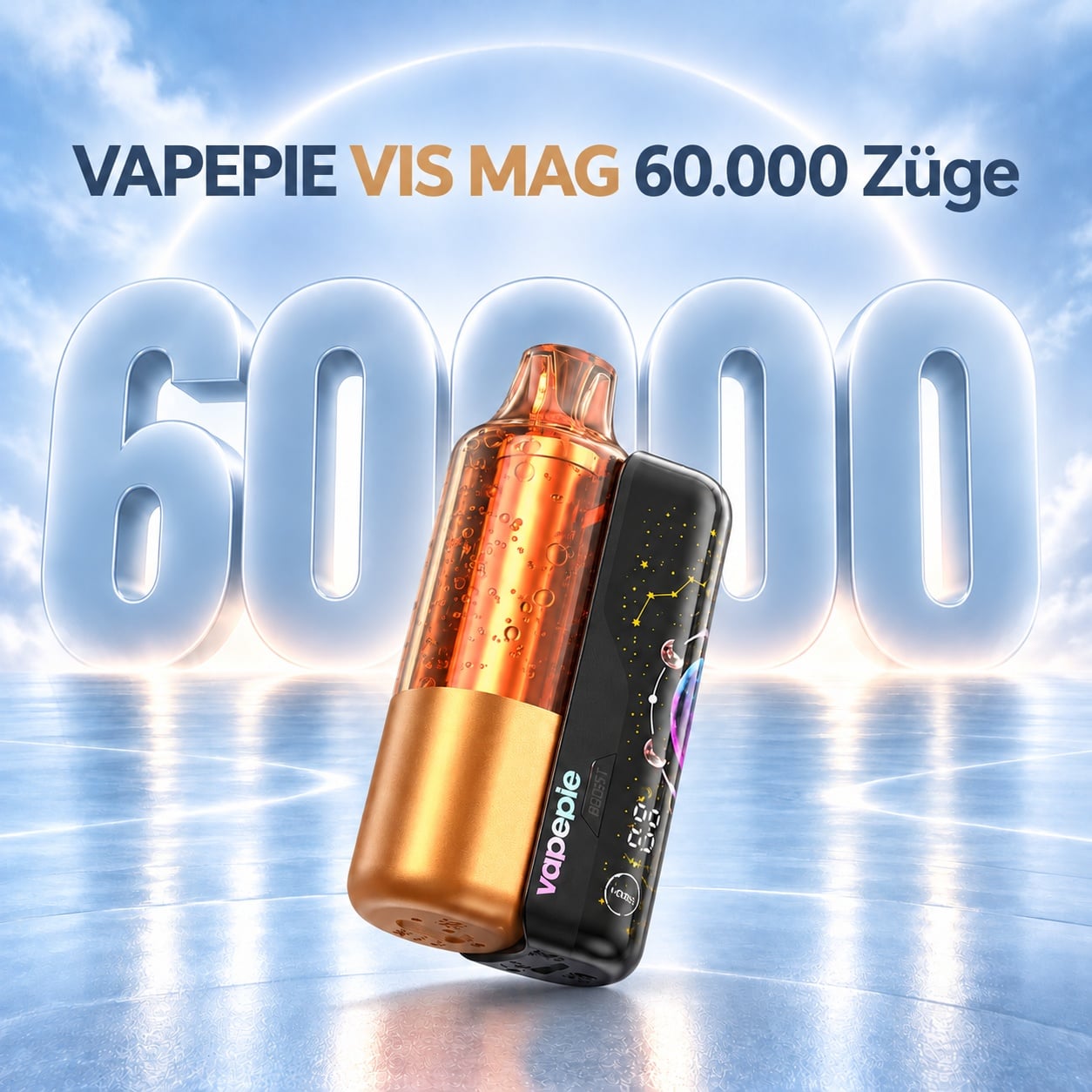 VAPEPIE VIS MAG 60000 Züge 3%