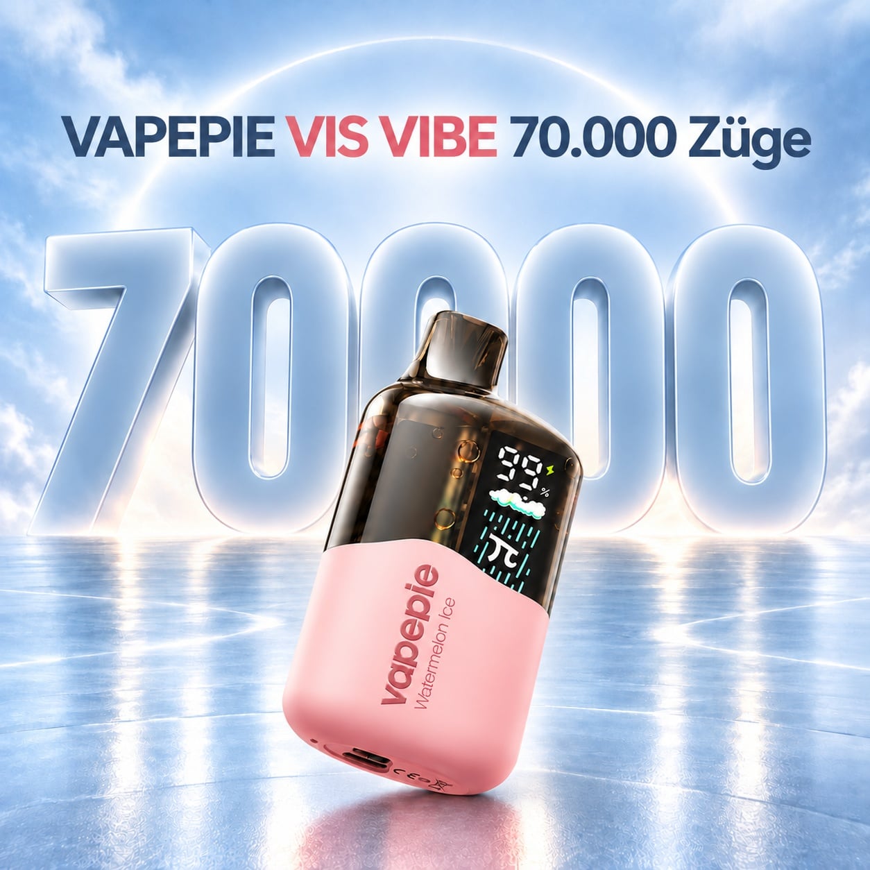 VAPEPIE VIS VIBE 70000 Züge 5%