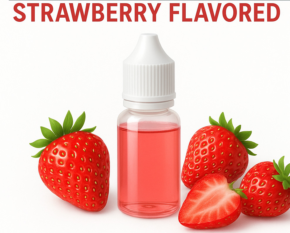Strawberry Flavored Vape Formulation