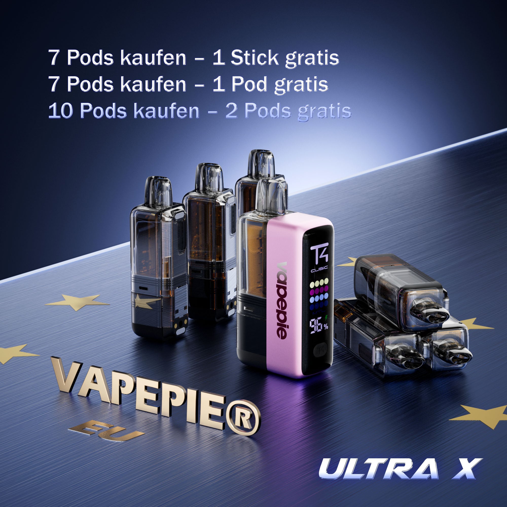 【Pod-Kit Sparpaket】Ultra X 15,000 Verschiedene Pods & Kombipakete, versandfrei