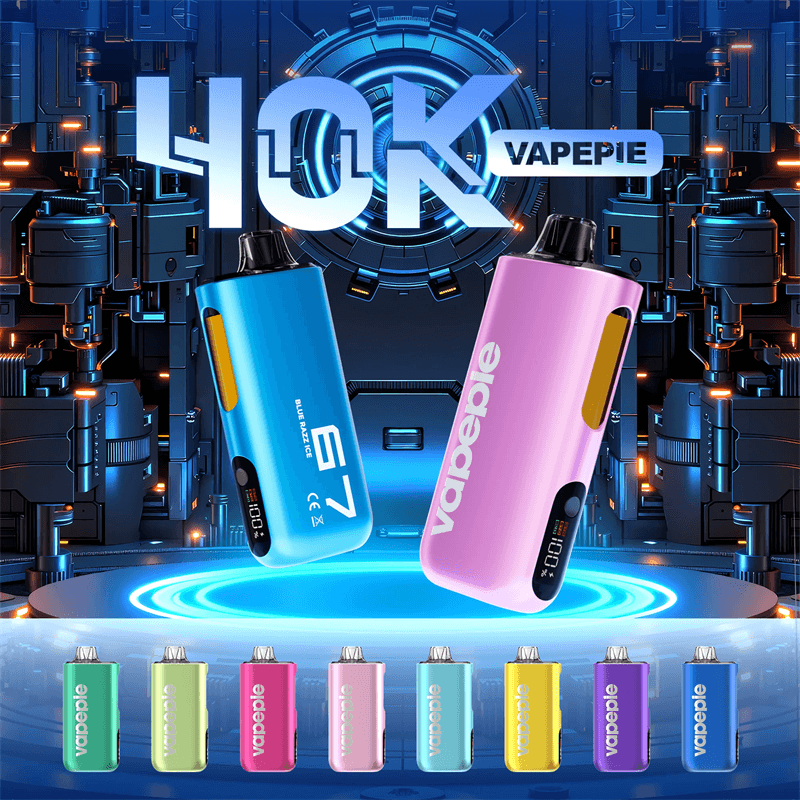 🇪🇺【EU】Vapepie Max Vaper de Alto Rendimiento 40000 Caladas – Golpe de Garganta Fuerte y Batería Duradera
