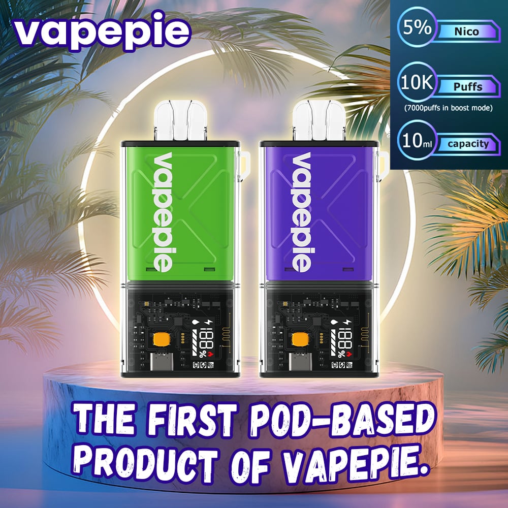 🔥Vapepie Disposable Pod Kit (PC/10000 puffs) + Vape Stick