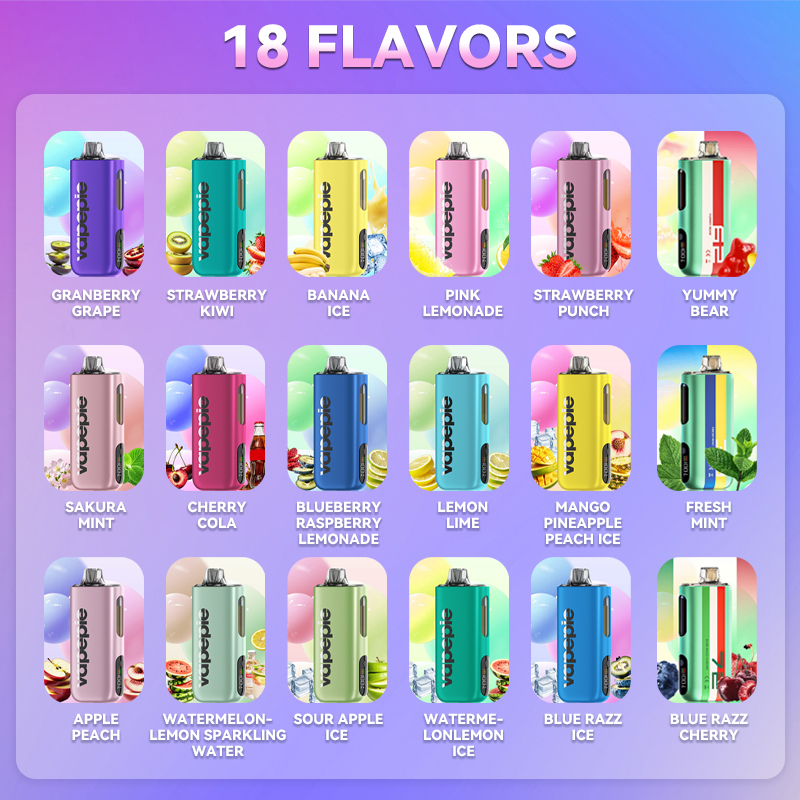 VAPEPIE BigEmpire – Best Disposable Vape – 40000 Puffs, 25mL, Leak-Proof, Visible E-Liquid Window, Long-Lasting