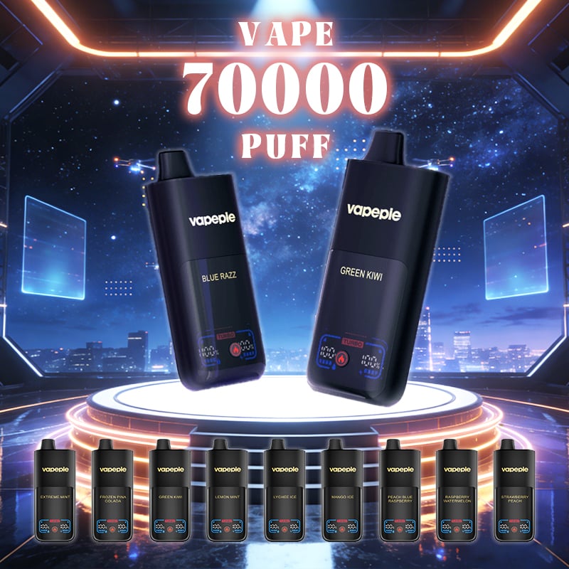 🔥Vapepie Mega 70K Puffs Disposable Vape California Long Lasting 2025