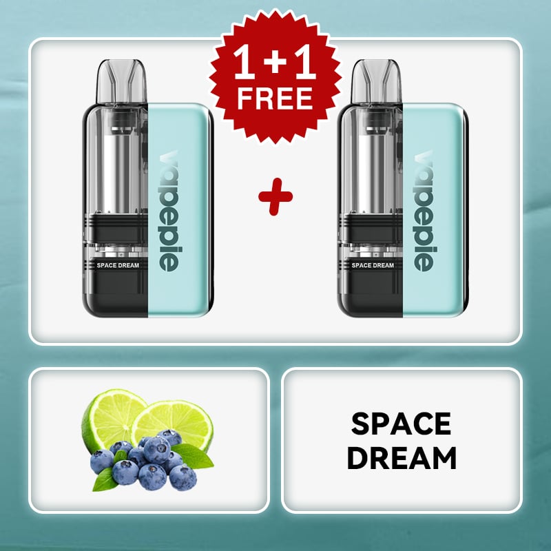 (BUY 1 GET1 FREE)💥 SPACE DREAM & VAPEPIE Ultra X 15000 Puff Vape x TK Edition