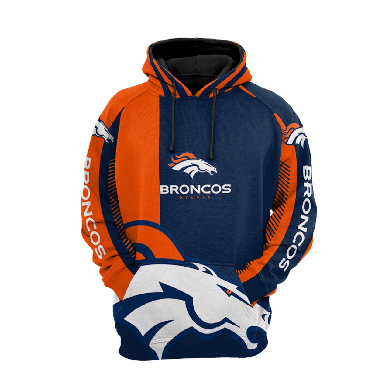 DENVER BRONCOS 3D HOODIE DDBB013