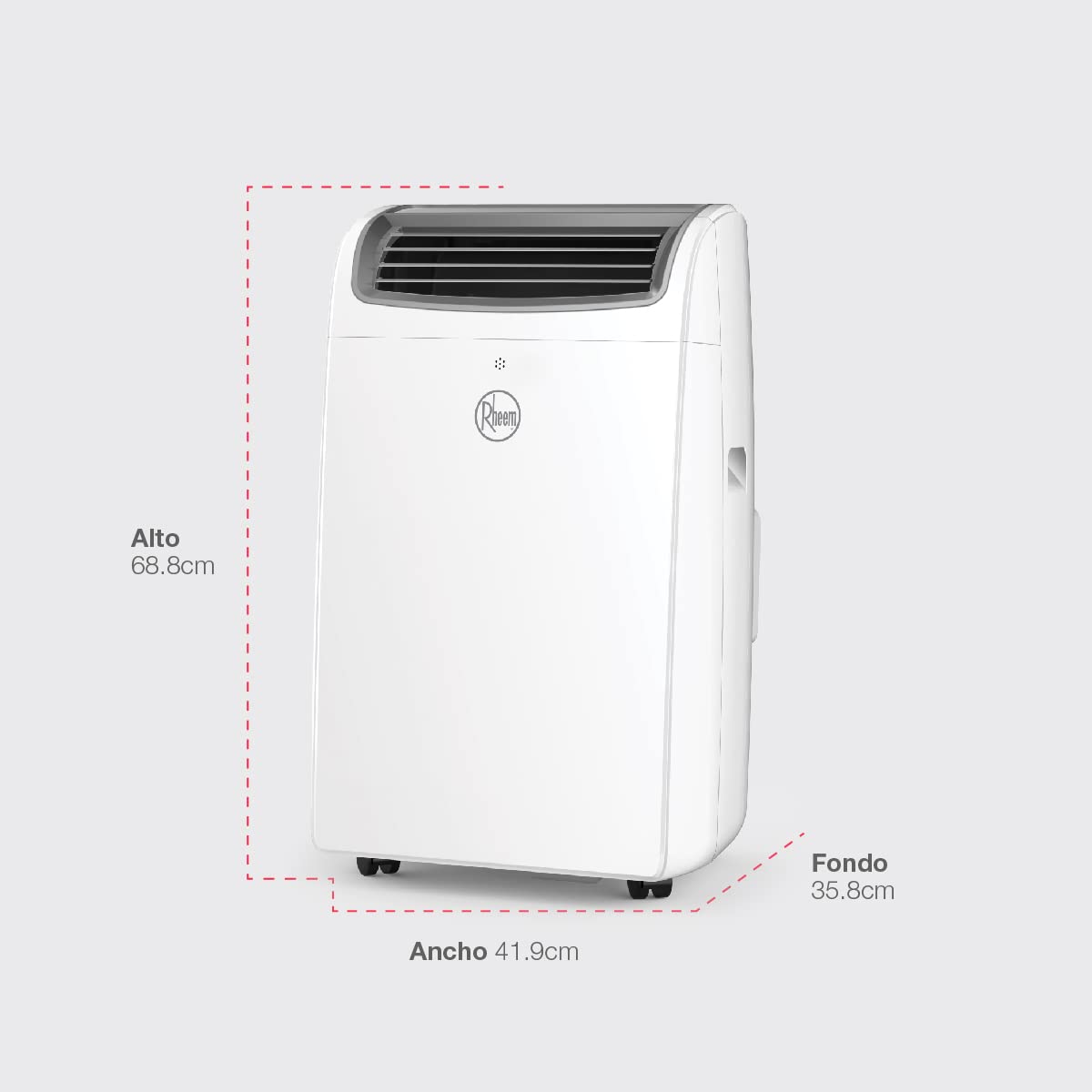 🔥Venta de Amazon último día🔥Aire Acondicionado Portátil Rheem Frío