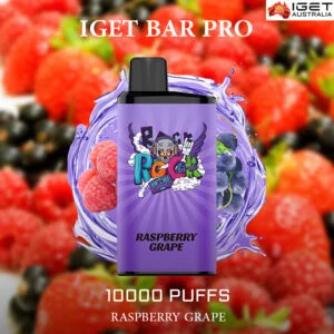 IGET Bar Pro 10K PUFFS -Raspberry-Grape