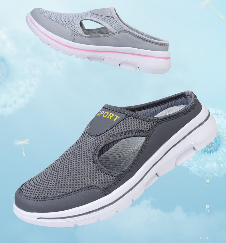 Dfcdcoo Meaboots Sportsandalen Heren - Ademende Orthopedische Sandalen Met Rubberen Zool En Verstelbare Bandjes