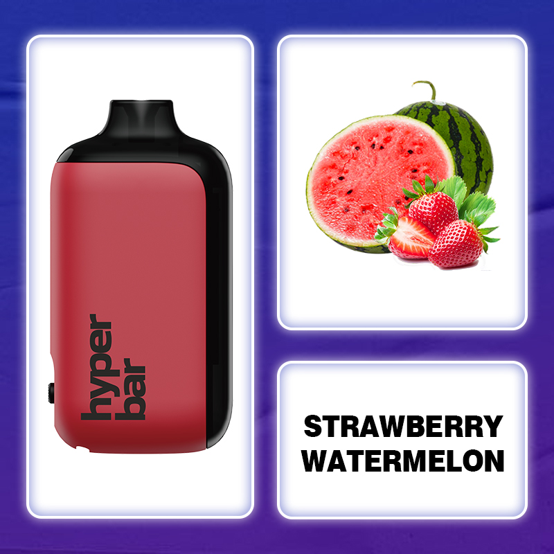 STRAWBERRY WATERMELON & HHyperbar PX 15000 PUFFS Disposable Vape