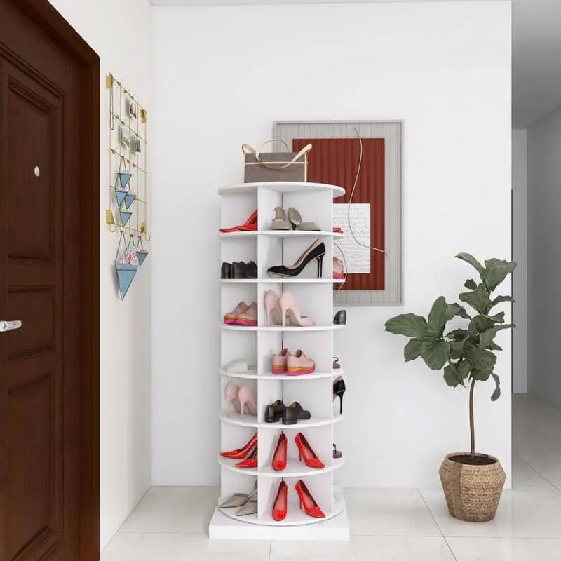 🎉Clearance sale for only $22.99🎉360° rotating folding shoe cabinet