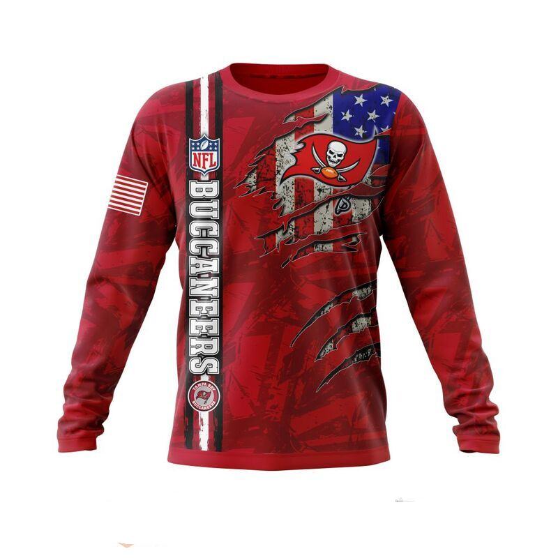 TAMPA BAY BUCCANEERS 3D HOODIE SKULL0802