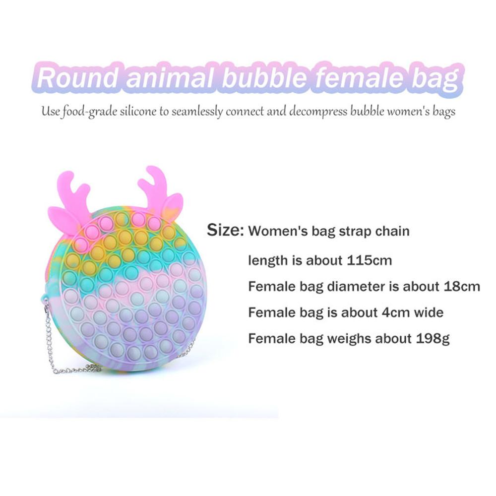 Higolot™ Animal Shape Bubble Decompression Backpack