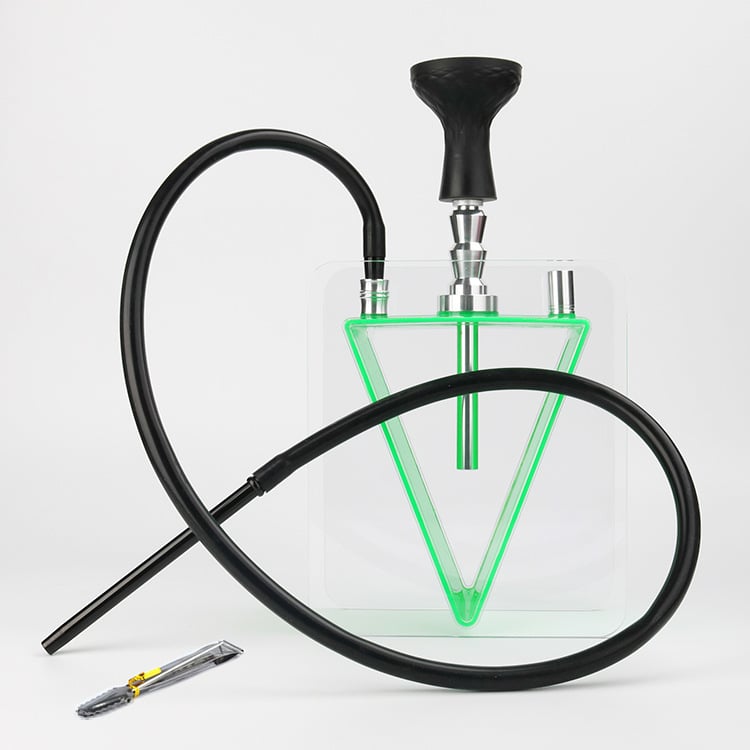 Arab New 4 colors Acrylic Hookah Set Outdoor Travel Hookah Bar KTV Shisha Pipe Chicha Smoking Tool Accessories