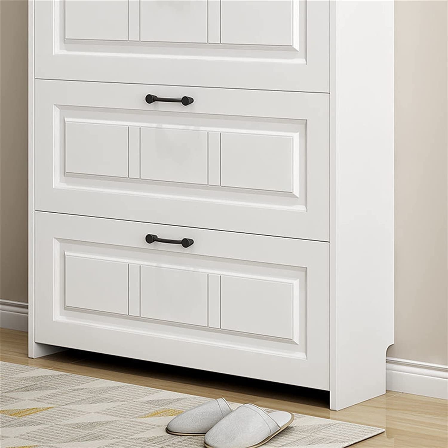 Space-Saving Secrets: Wall Hidden Shoe Cabinet - Conceal Your Shoes in Style! 🚪👠