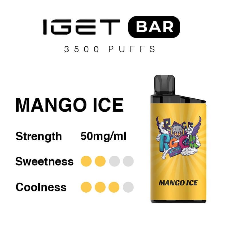 Mango Ice Flavor Vape | IGET Bar 3500 Puffs
