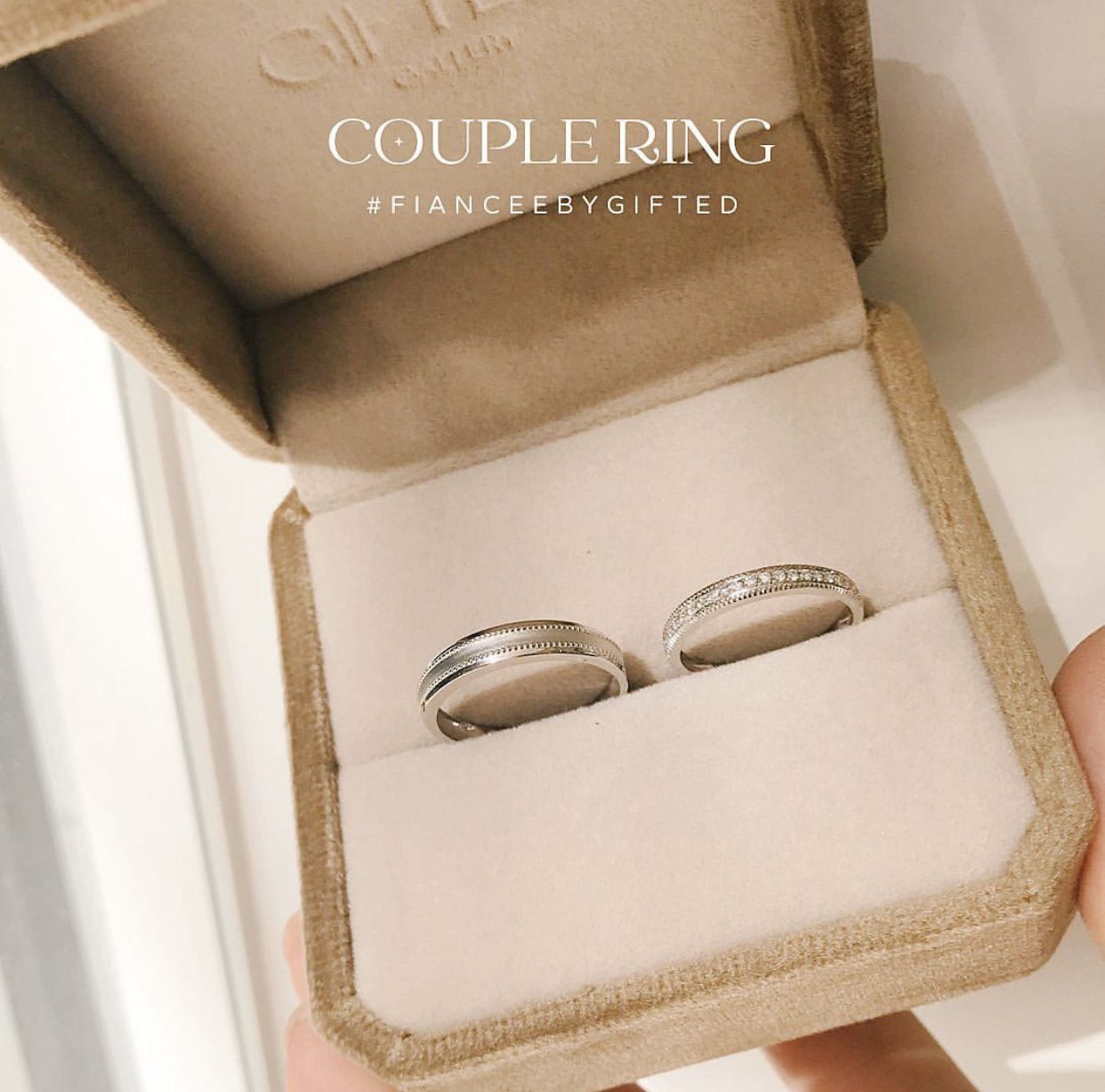 FIANCÉE-Romance Couple Ring