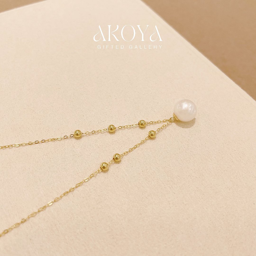 Akoya Necklace by Gifted Gallery
