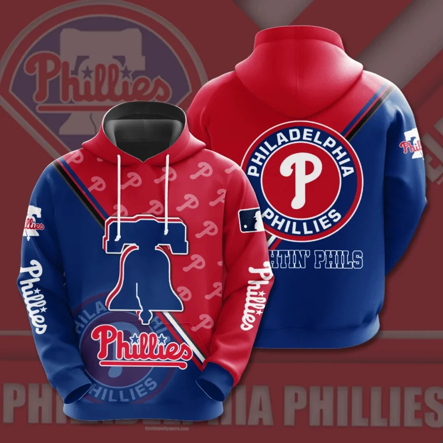 PHILADELPHIA PHILLIES 3D HOODIES PP011