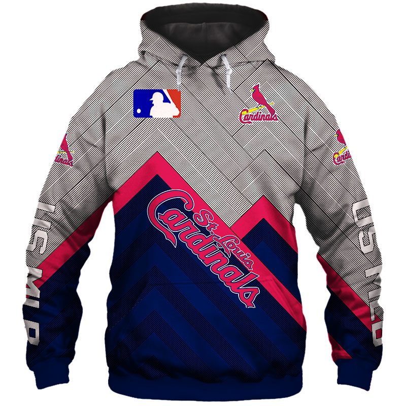 ST. LOUIS CARDINALS 3D HOODIES SLC002