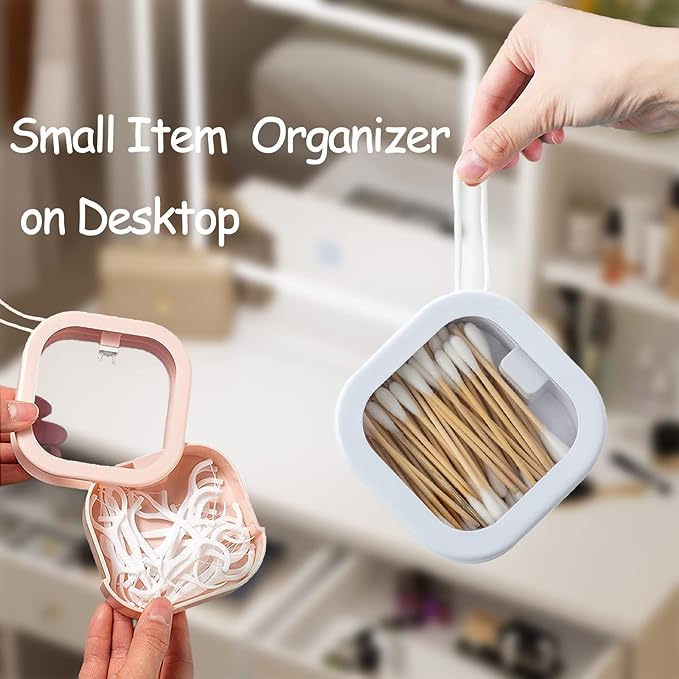 Headband storage box, portable headband storage box