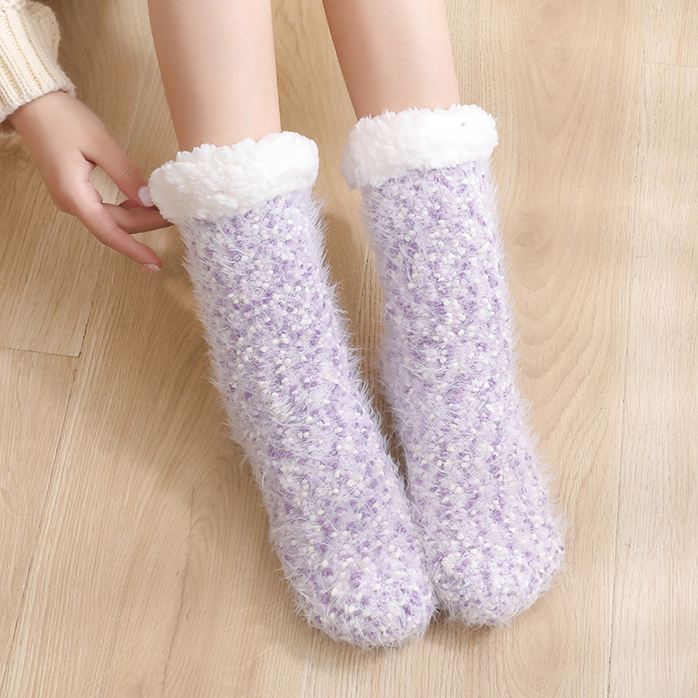 Castillotigo™ Calcetines cálidos para el hogar de otoño e invierno calcetines de alfombra