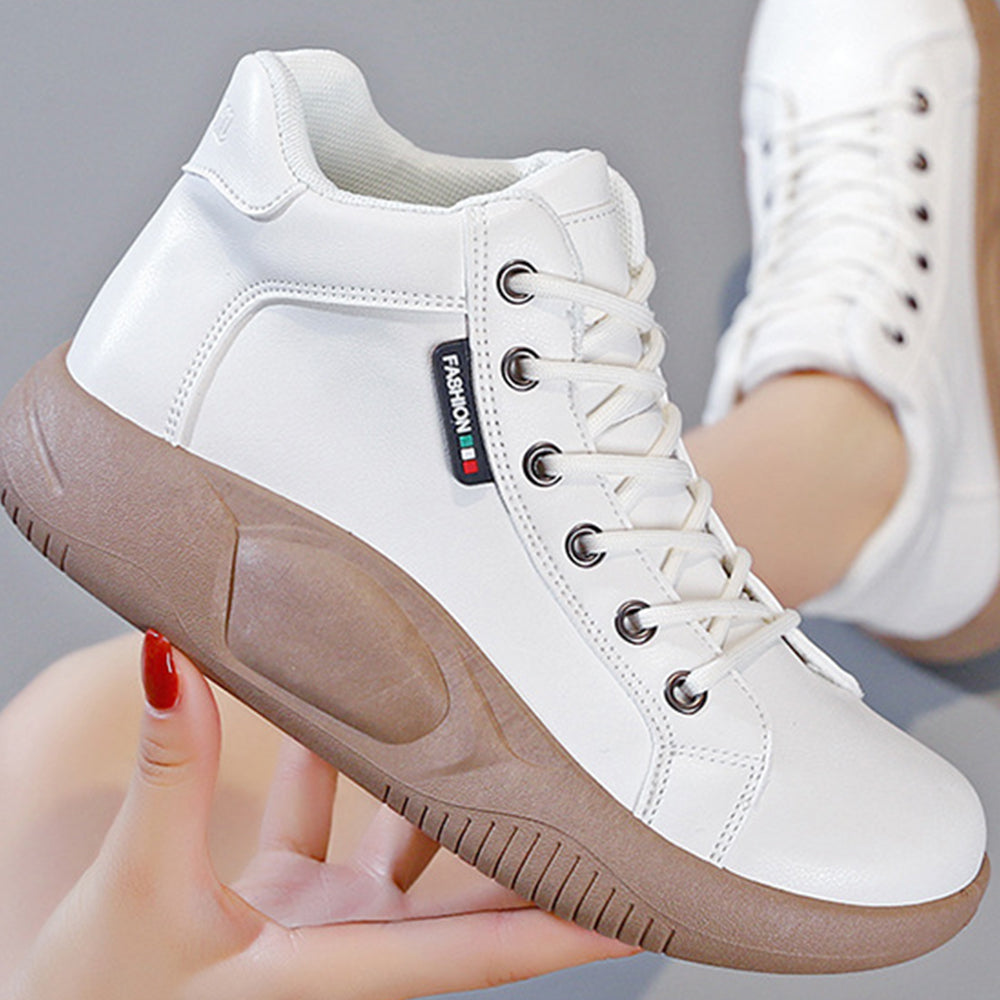 Castillotigo™ Zapatillas de deporte con plataforma de plataforma alta para mujer