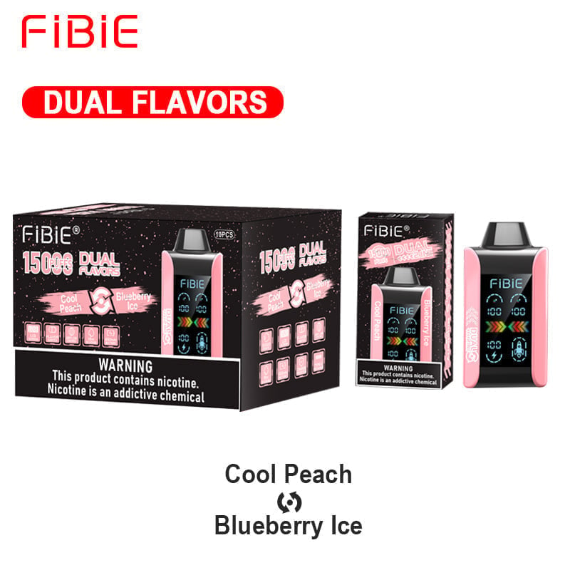 FIBIE 15000 Dual Flavors Disposable Vapor Wands