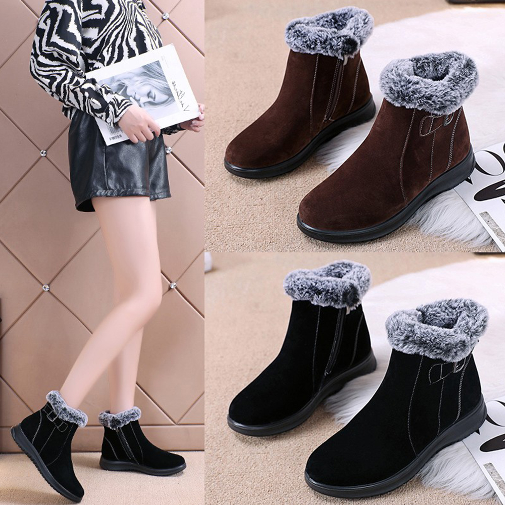 Castillotigo™ Botas cálidas con cuello de felpa