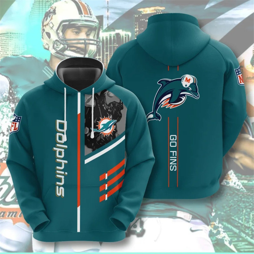 MIAMI DOLPHINS 3D HOODIE MMDD008