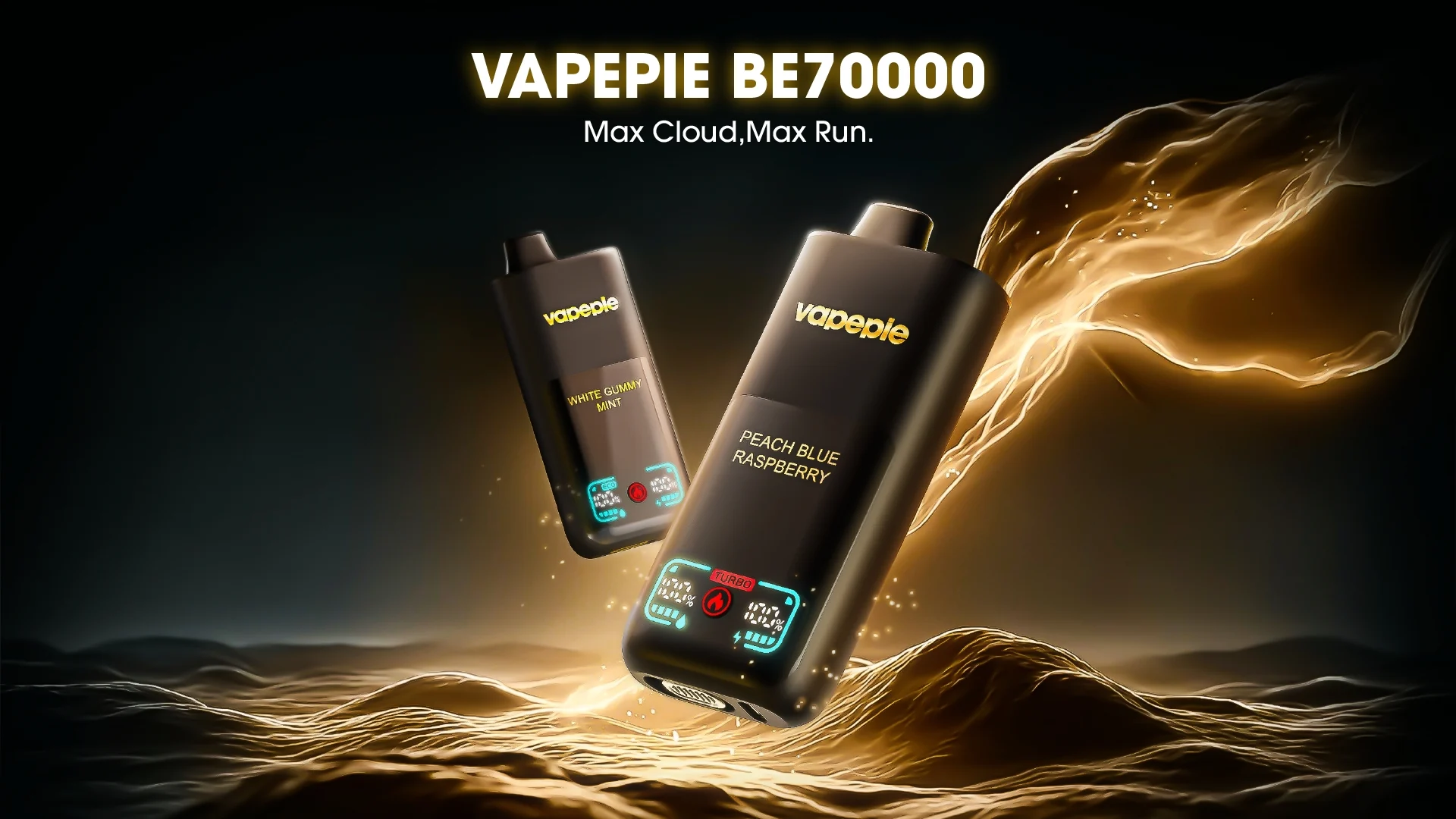 VAPEPIE MAX 70000 Tragadas – Cigarro Eletrônico Descartável de Longa Duração com Diversos Sabores