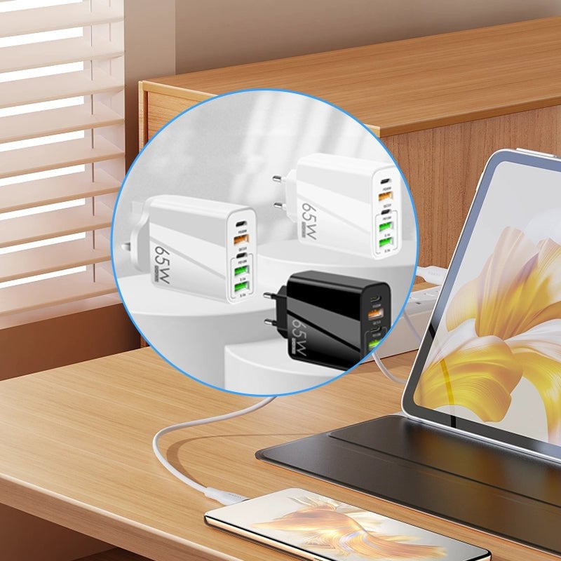 ✨Multi Port Adaptor 65W Fast Charger - US Standard