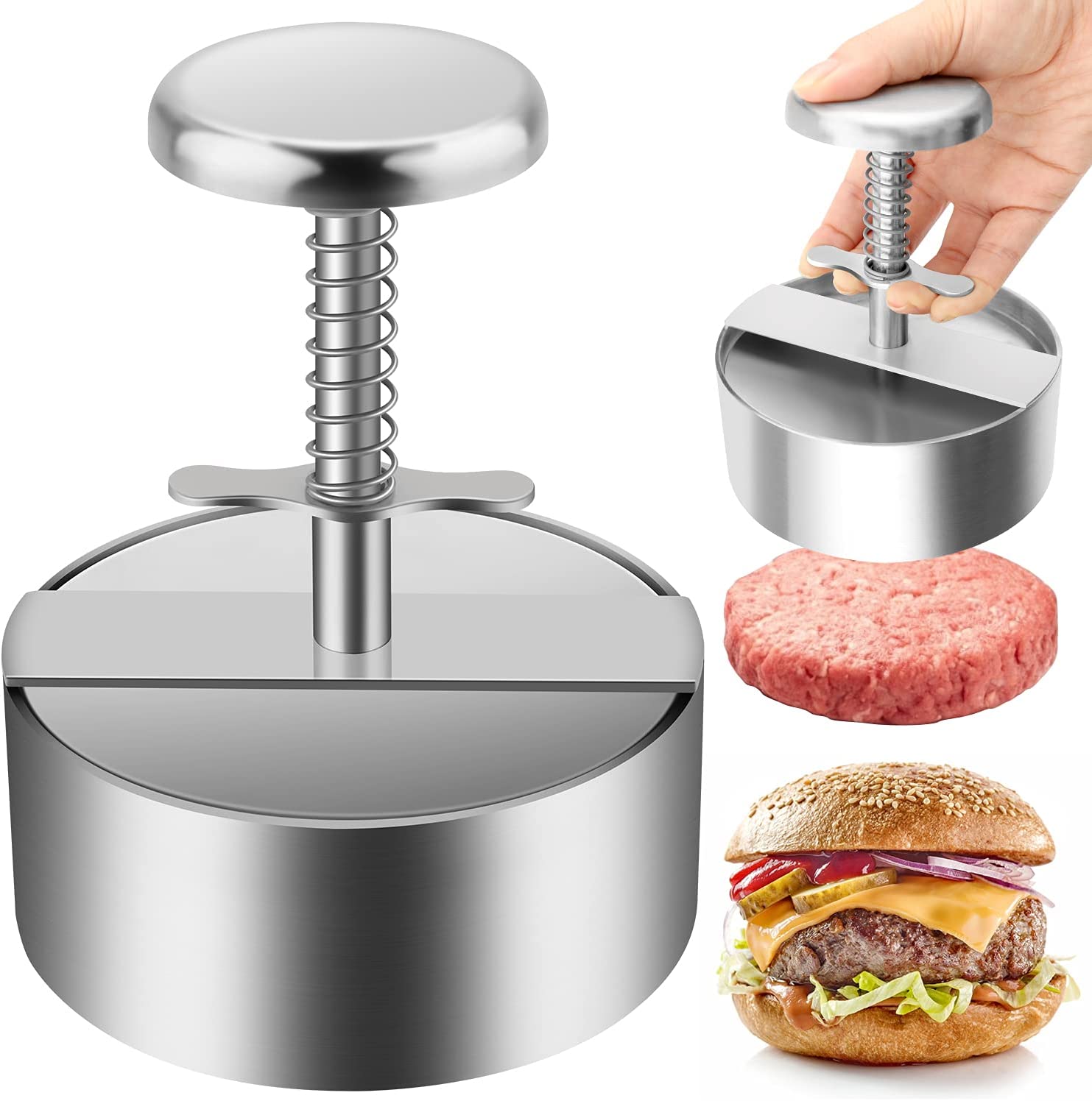 🔥 BIG SALE - 50% OFF🔥Manual meat press for hamburger patties
