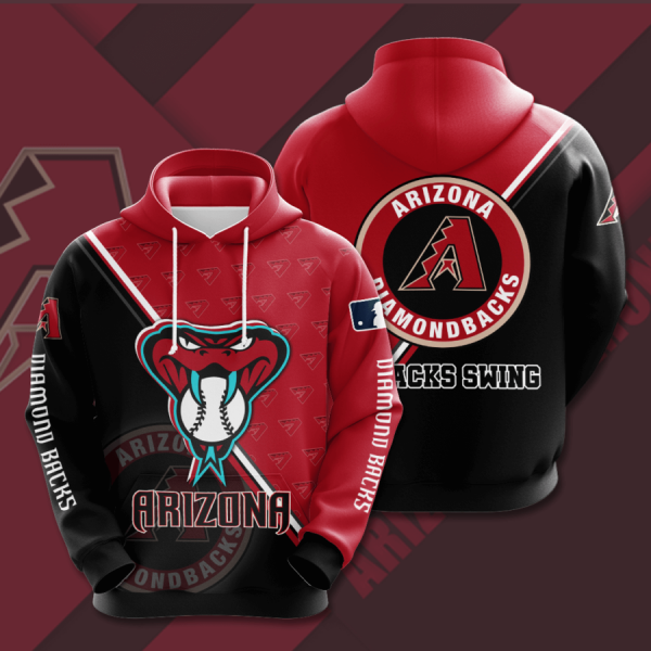 ARIZONA DIAMONDBACKS 3D HOODIES AD009