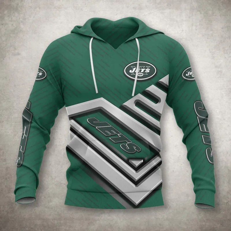 NEW YORK JETS 3D HOODIE DK4396