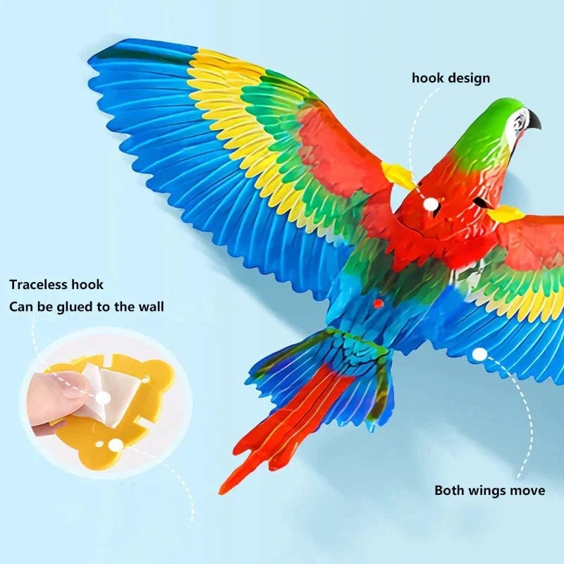 Automatic Moving Simulation Bird Interactive Cat Toy - Hot Sale 50% Off