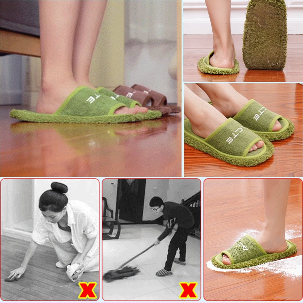 Higolot™ Detachable Mopping Slippers