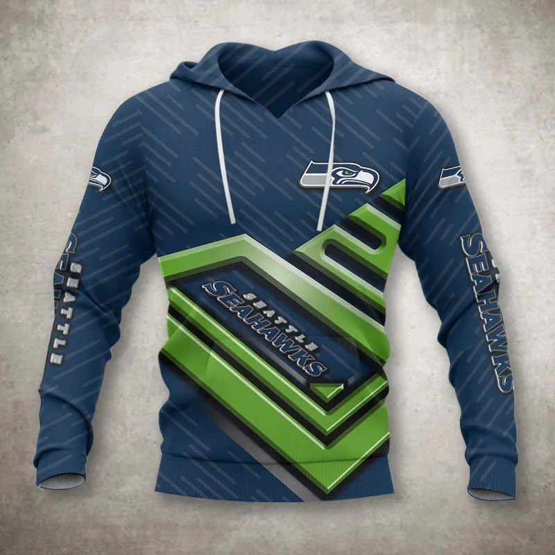 SEATTLE SEAHAWKS 3D HOODIE DK4400