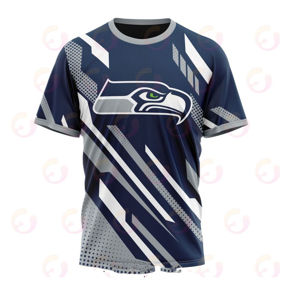 SEATTLE SEAHAWKS 3D HOODIE SPECIAL MOTOCROSS CONCEPT