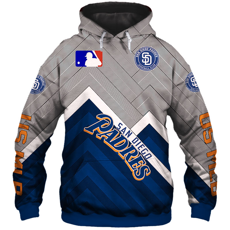 SAN DIEGO PADRES 3D HOODIES SDP001