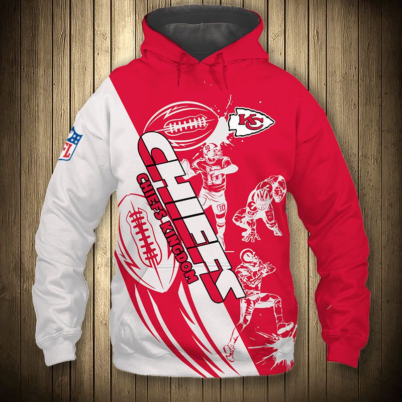 KANSAS CITY CHIEFS 3D HOODIE KKCC003