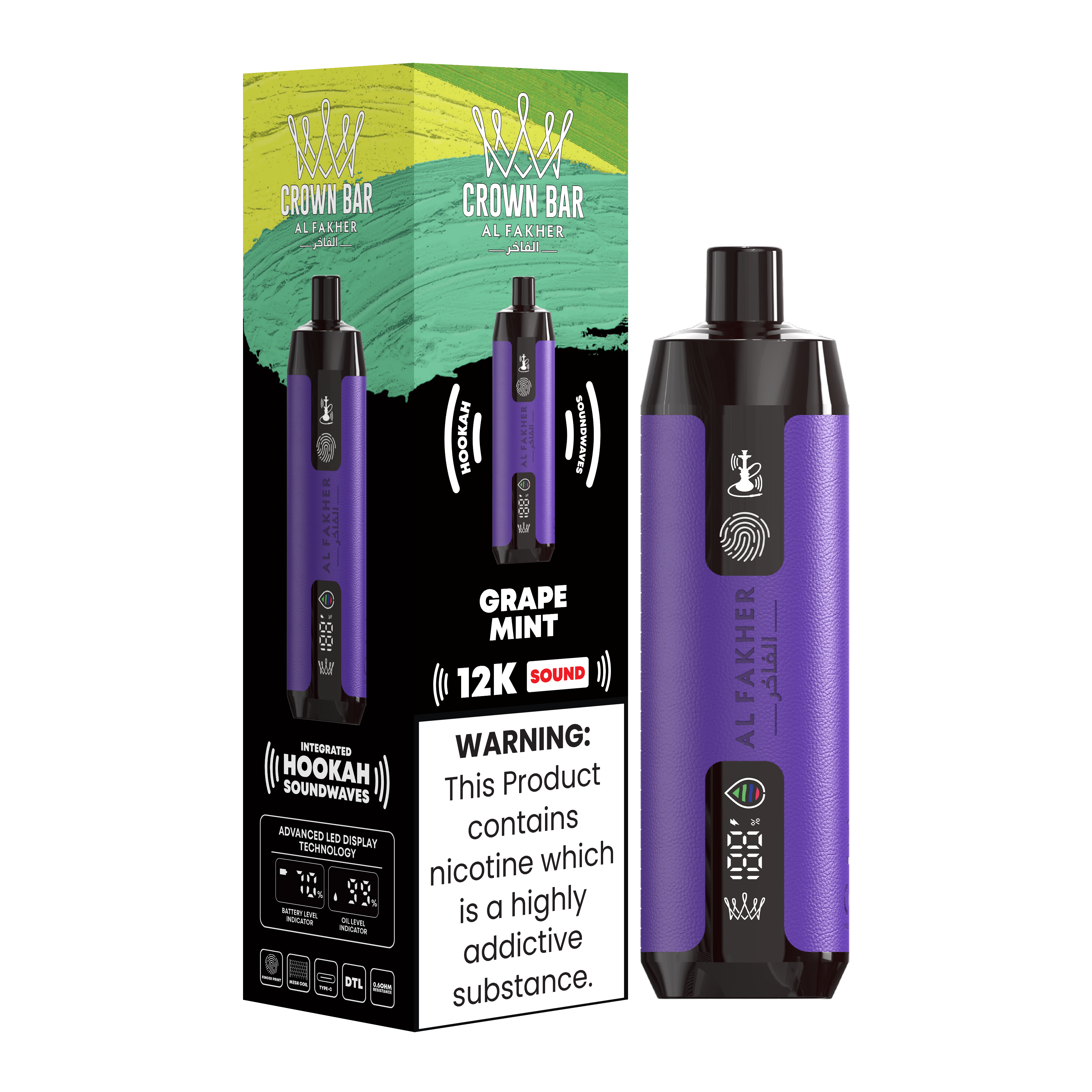 Historical Lowest Price⚠️Al Fakher 12000 PUFFS