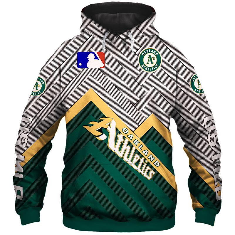 OAKLAND ATHLETICS 3D HOODIES OA002