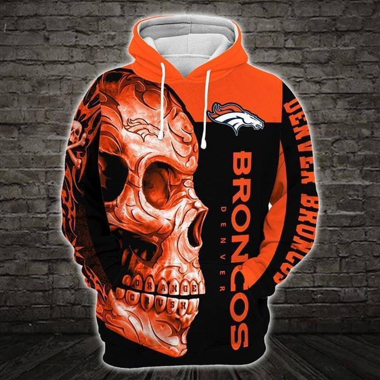 DENVER BRONCOS 3D HOODIE DDBB012