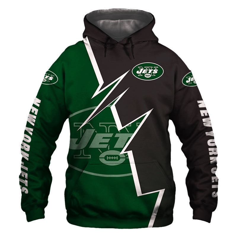 NEW YORK JETS 3D HOODIE NNYJ007