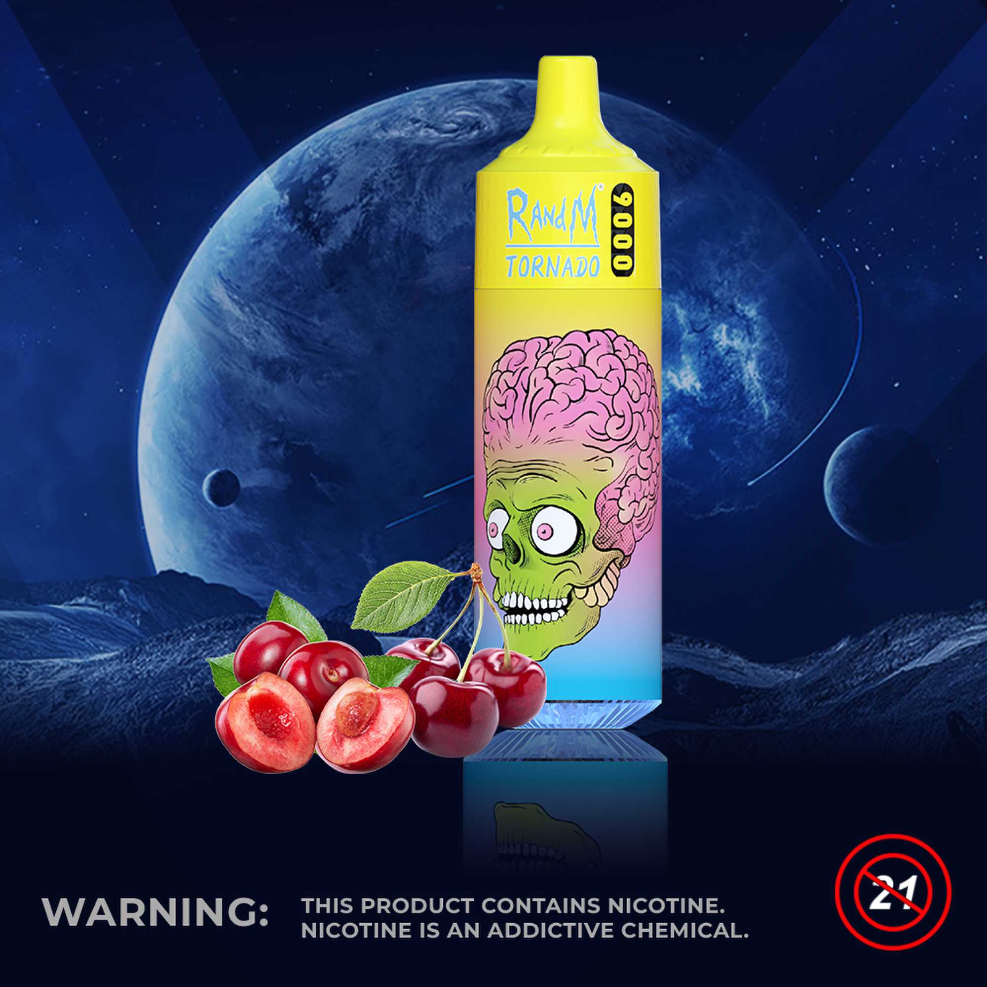 RM 9000 Puffs Series  Device Tornado - All Flavors(43 Flavors)
