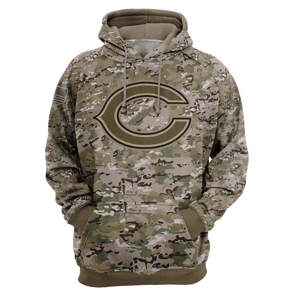 CHICAGO BEARS 3D HOODIE CCBB006