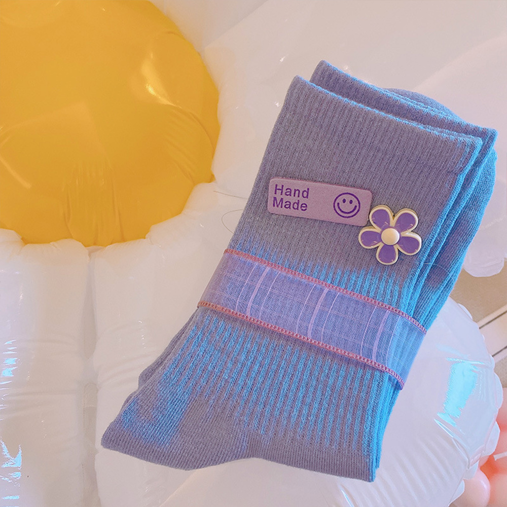 Higolot™  new periwinkle blue socks