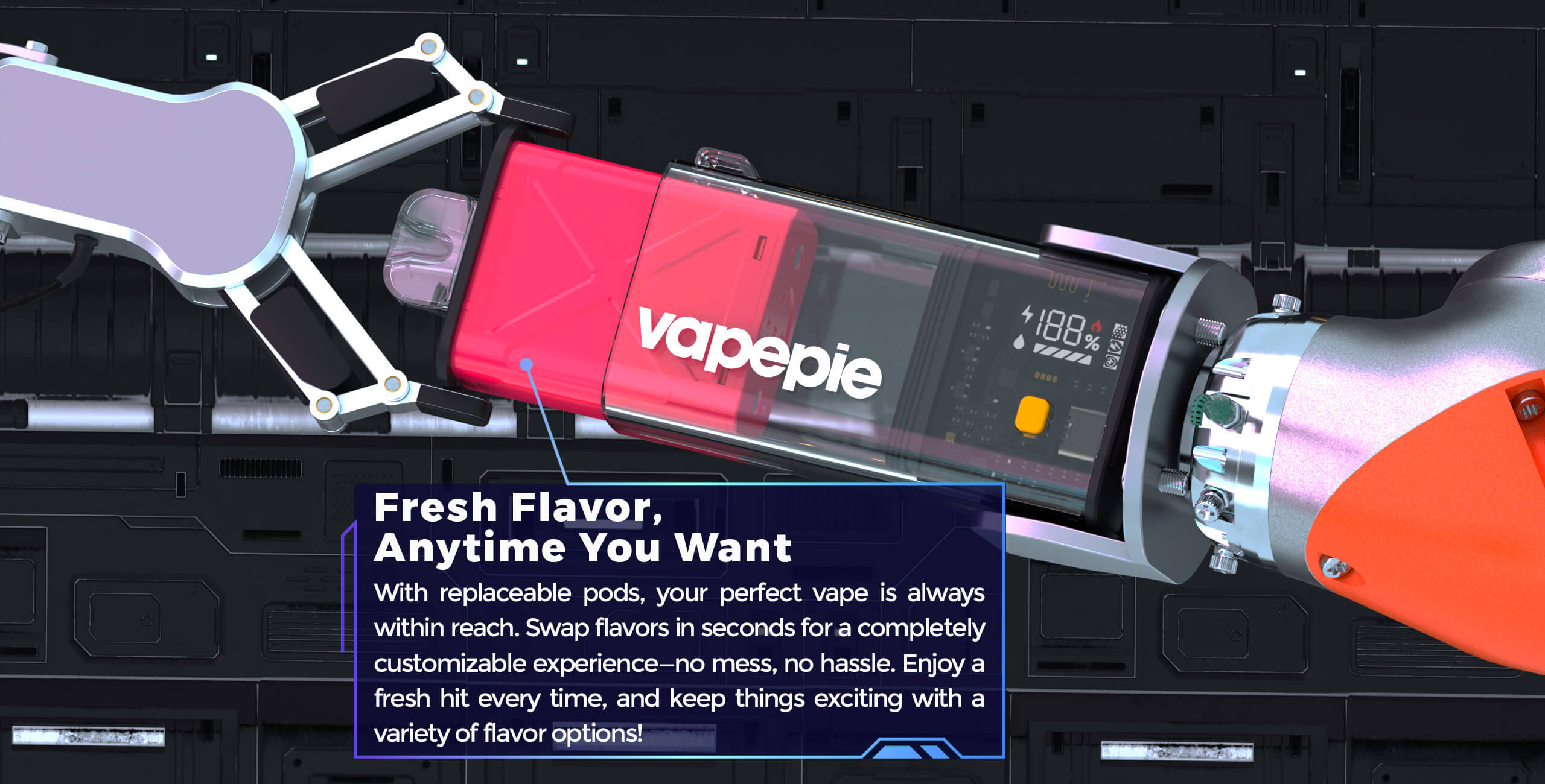 VAPEPIE FlexSwitch 10000 Puffs Replaceable Pod