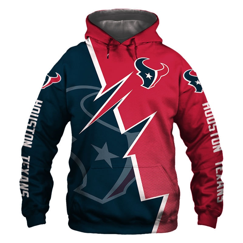 HOUSTON TEXANS 3D HOODIE HHTT008